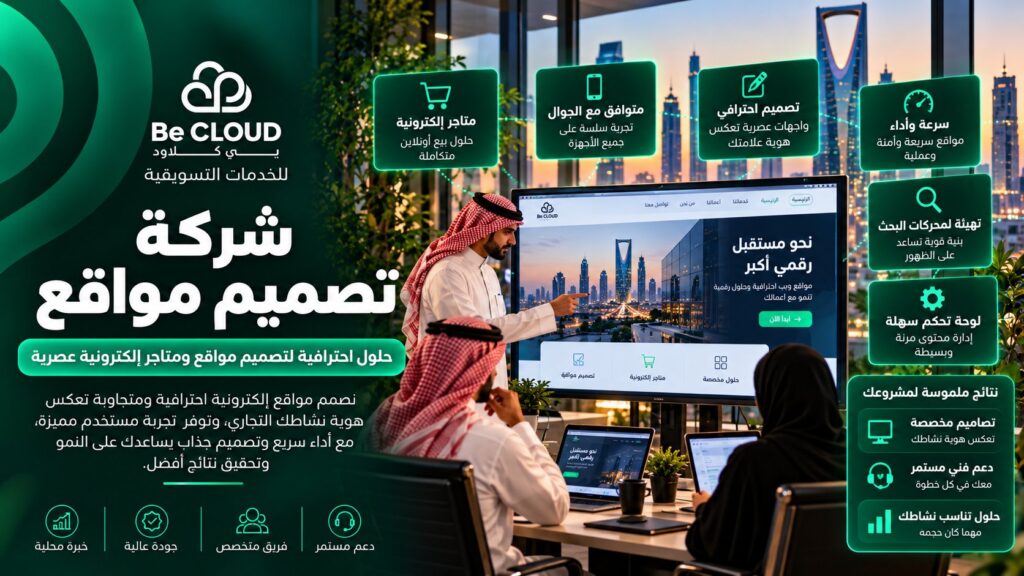 شركة تصميم مواقع: دليل شامل لاختيار وتصميم موقع إلكتروني احترافي
